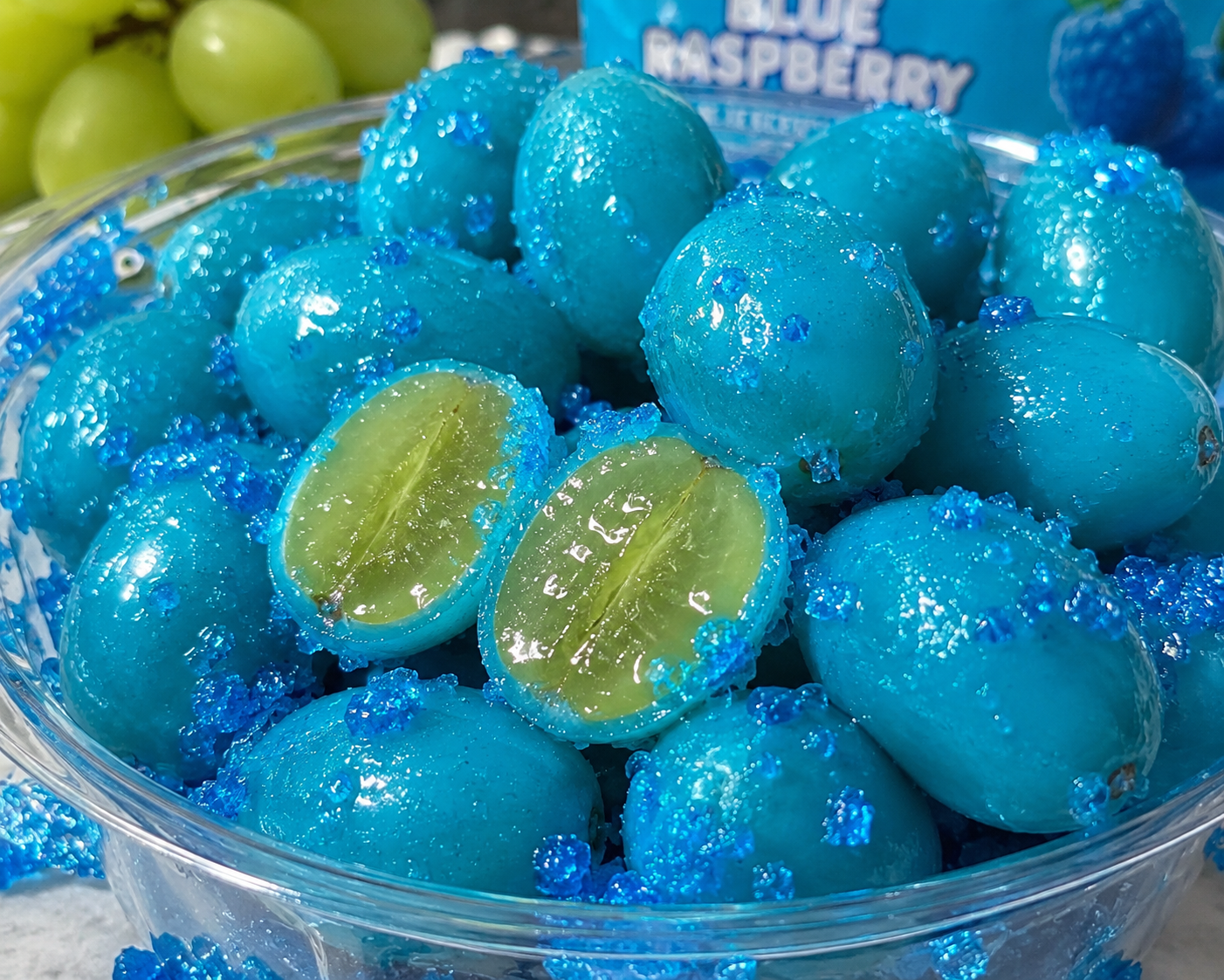 Blue Raspberry Grapes