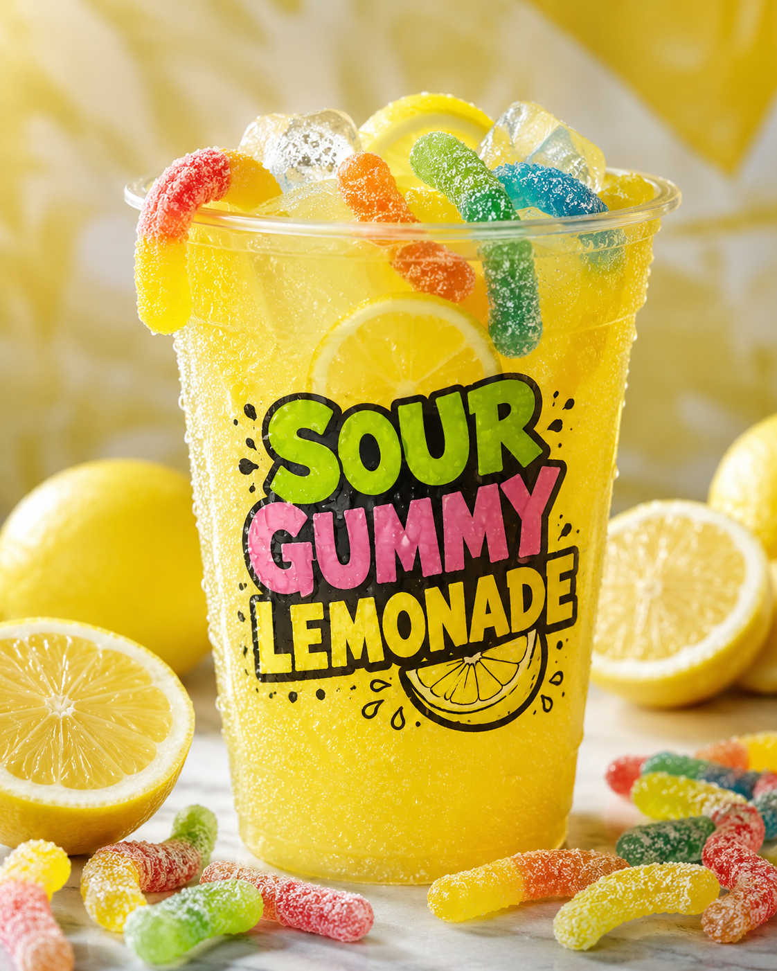 Sour Gummy Lemonade
